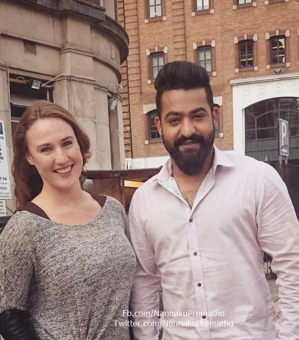 Rare photos of Jr NTR nannaku prematho shooting spot