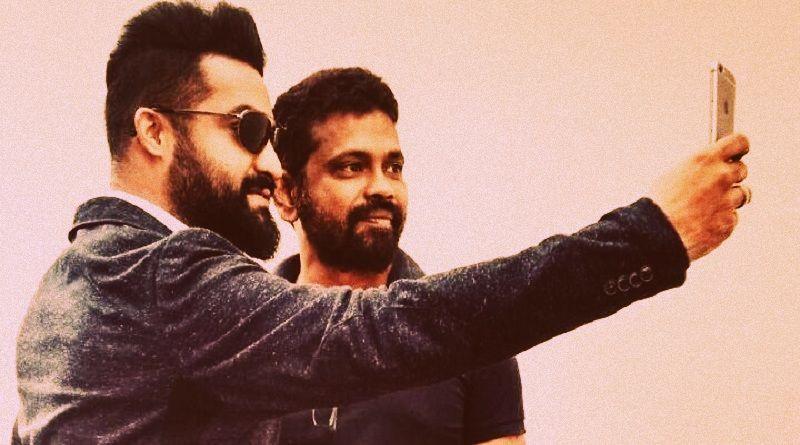 Rare photos of Jr NTR nannaku prematho shooting spot