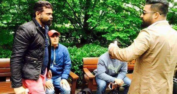 Rare photos of Jr NTR nannaku prematho shooting spot