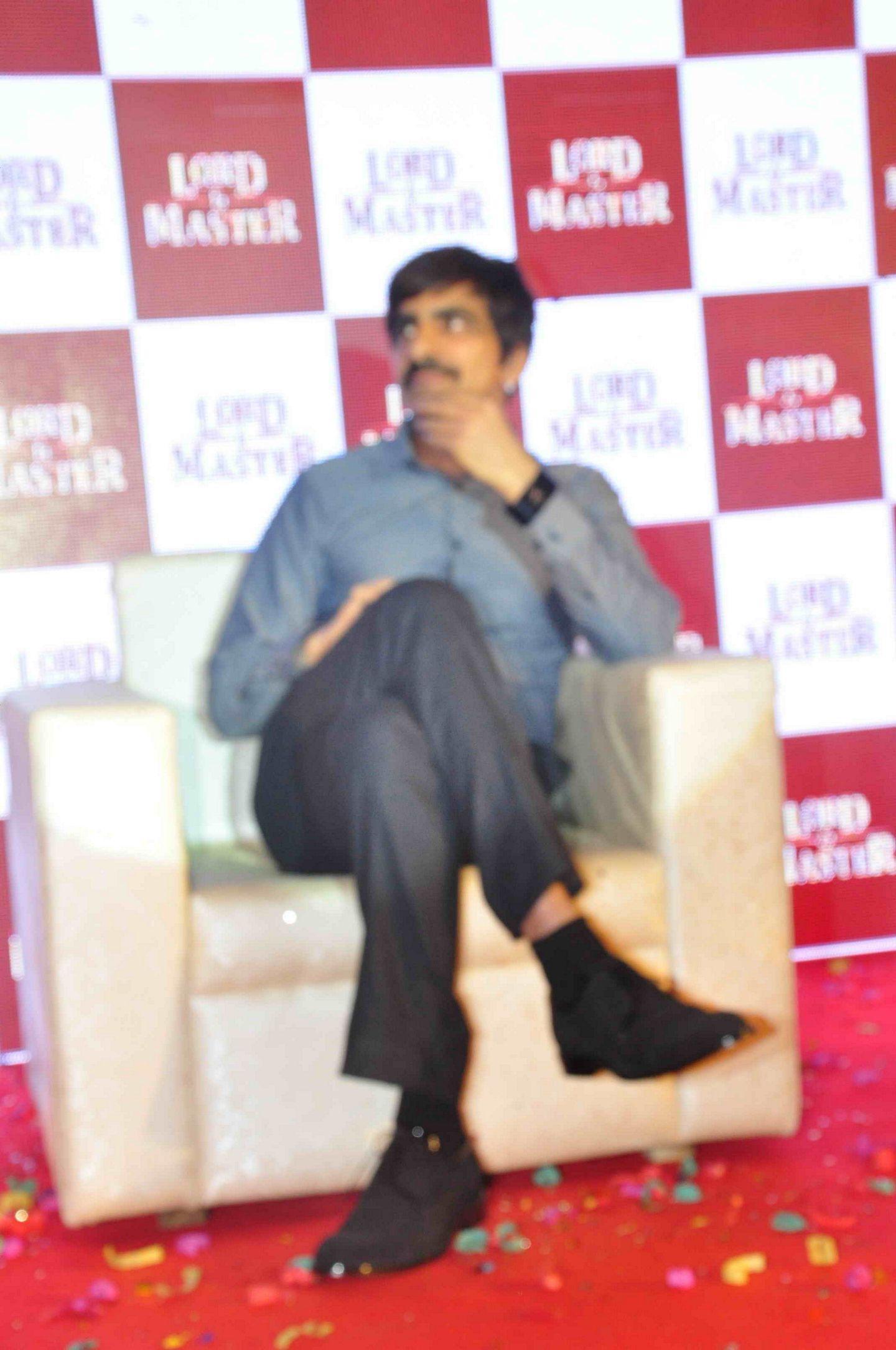 Raviteja Unveiles Special Edition Pack of Lord and Master