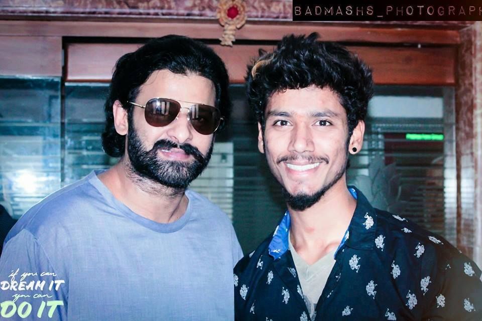 Rebel Star Prabhas with Fans Photos