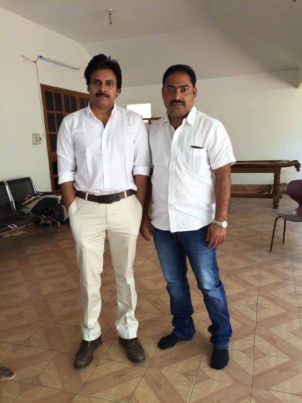 Recent Images of Pawan Kalyan at his office