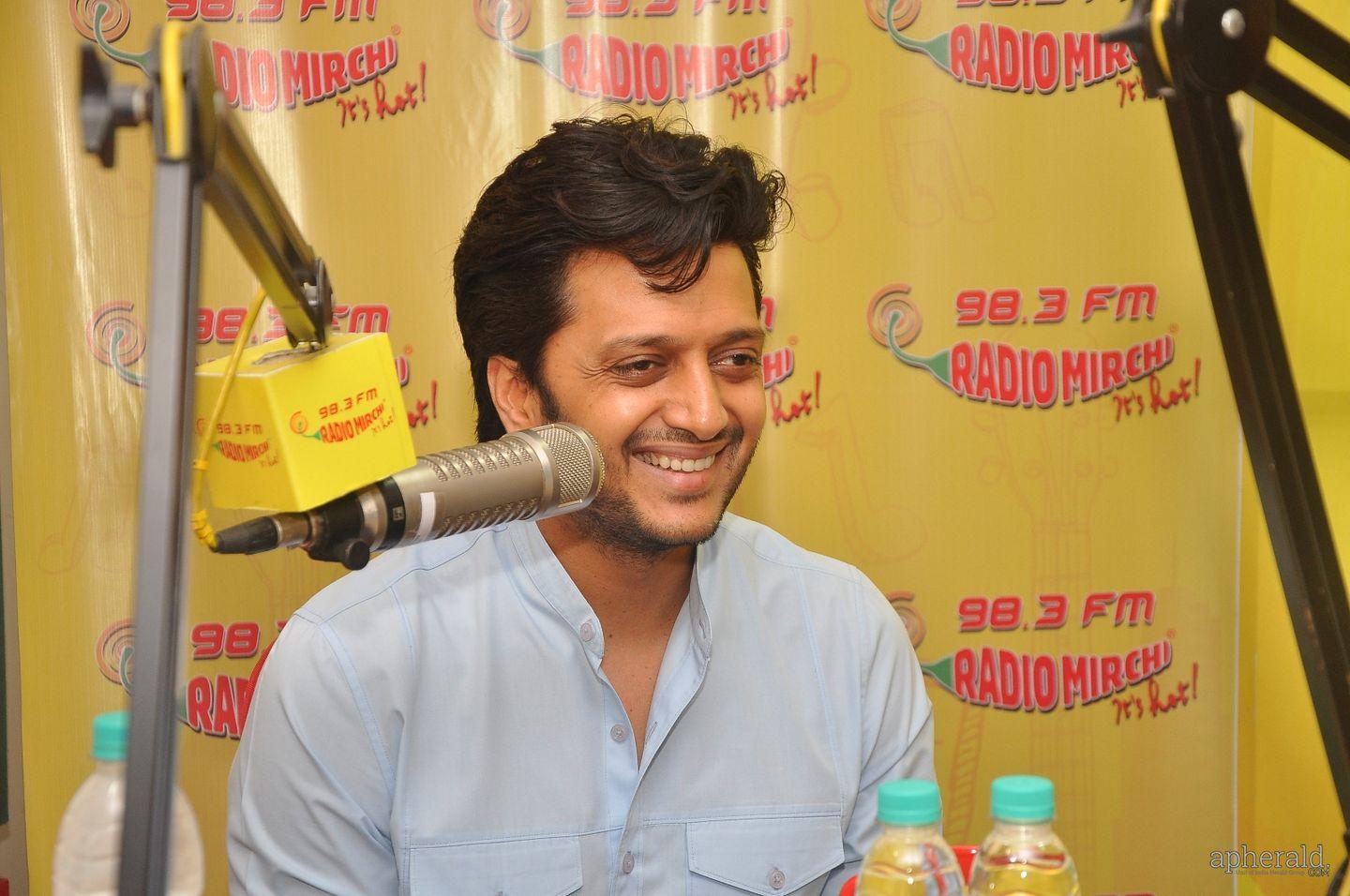 Ritesh Deshmukh and Pulkit Samrat At  Radio Mirchi