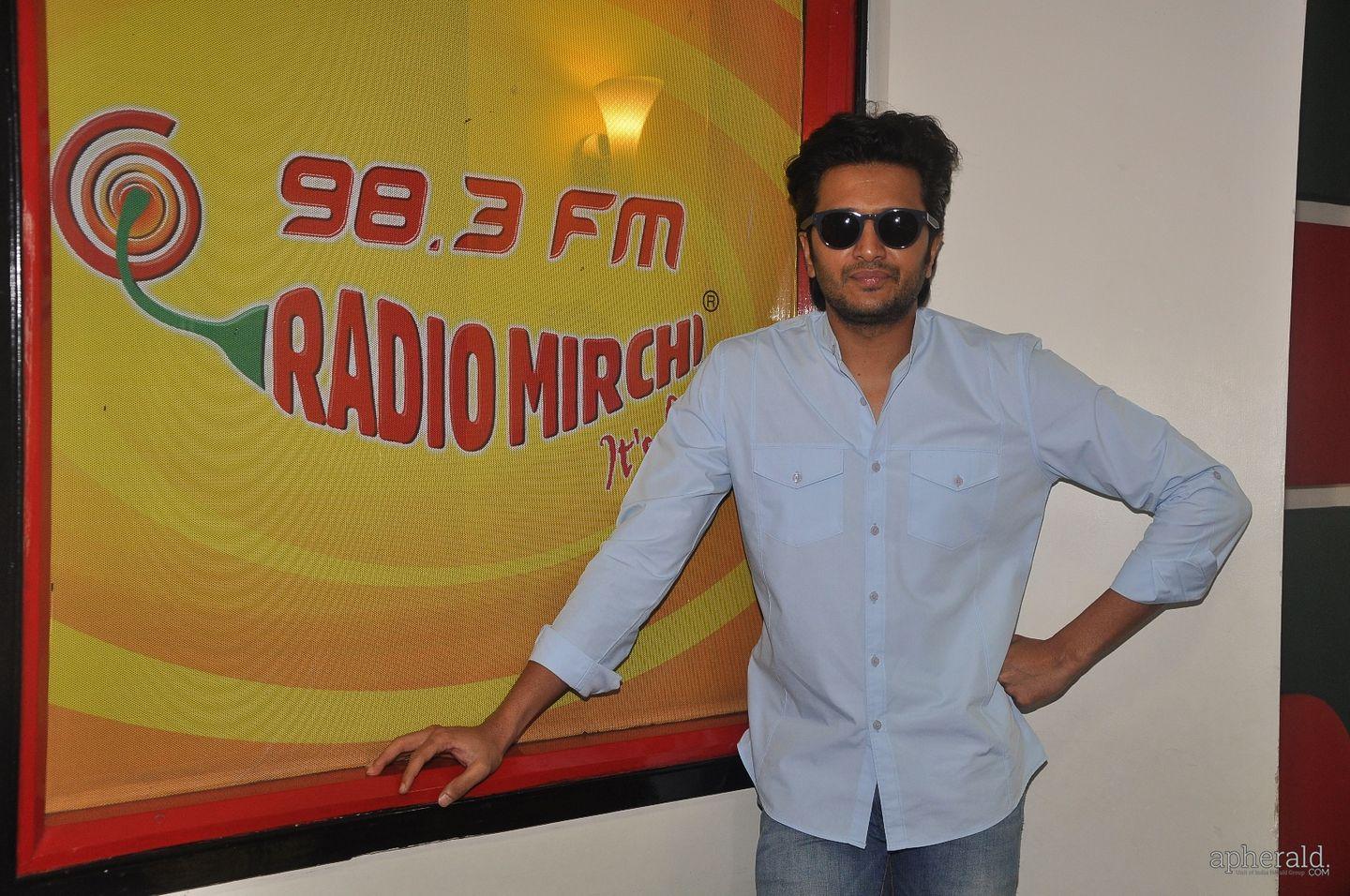 Ritesh Deshmukh and Pulkit Samrat At  Radio Mirchi