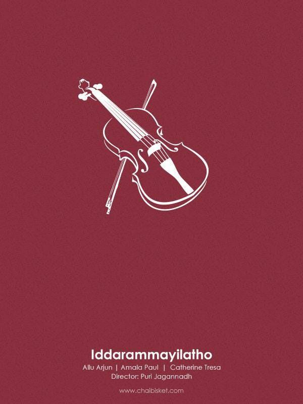 StlishStar AlluArjun Movies Minimal Posters