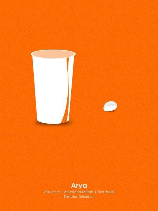 StlishStar AlluArjun Movies Minimal Posters