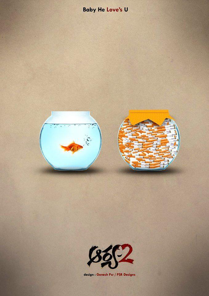 StlishStar AlluArjun Movies Minimal Posters