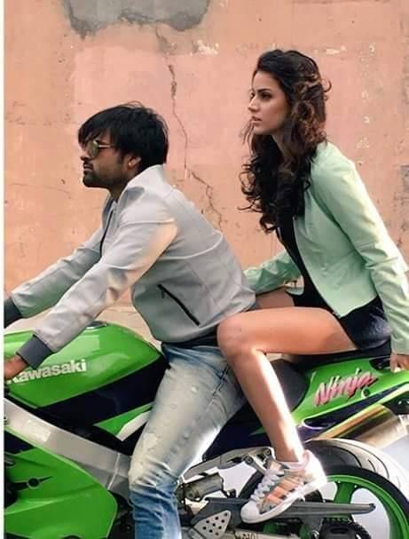 Supreme Hero Sai Dharam Tej Bike Ride stills