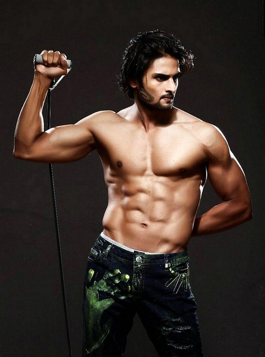 Tollywood Heroes Stunning Six Pack Photos