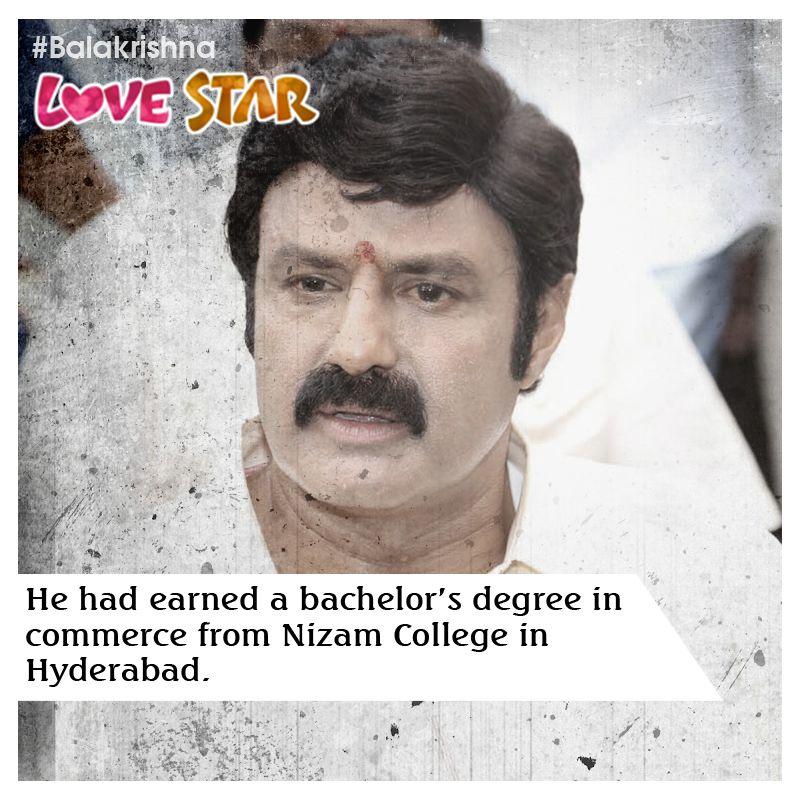 Unknown Facts about Balakrishna