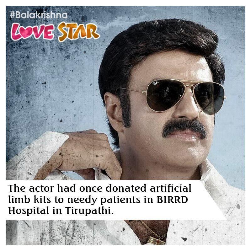Unknown Facts about Balakrishna