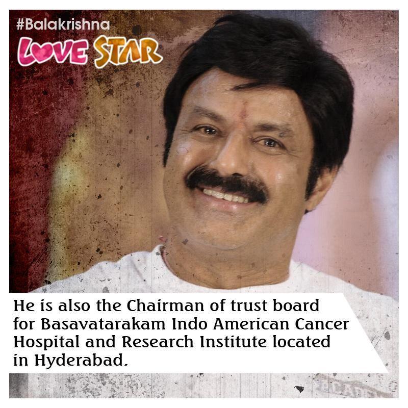 Unknown Facts about Balakrishna