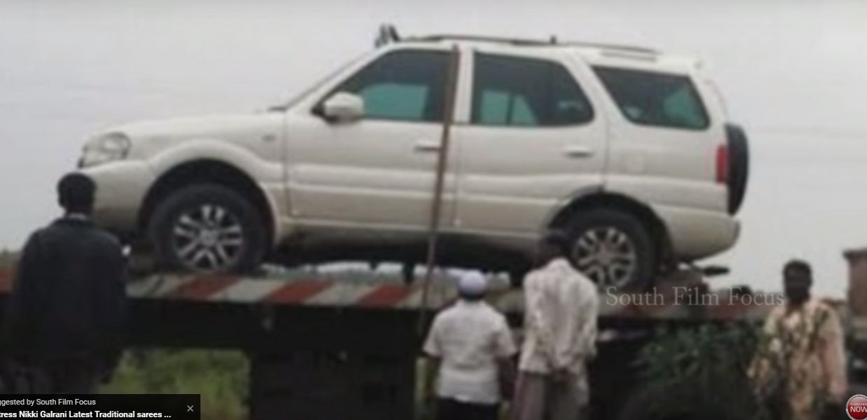 Unseened Bala Krishna Car Accident Photos