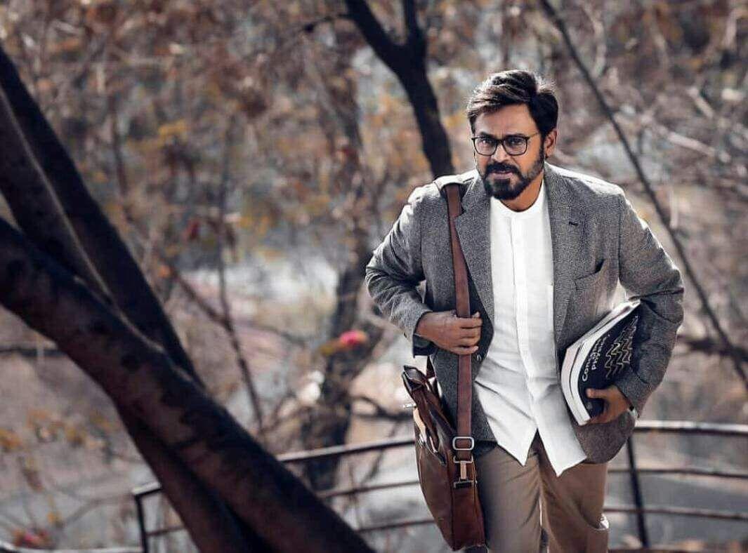 Victory Venkatesh New Look for Teja's Movie