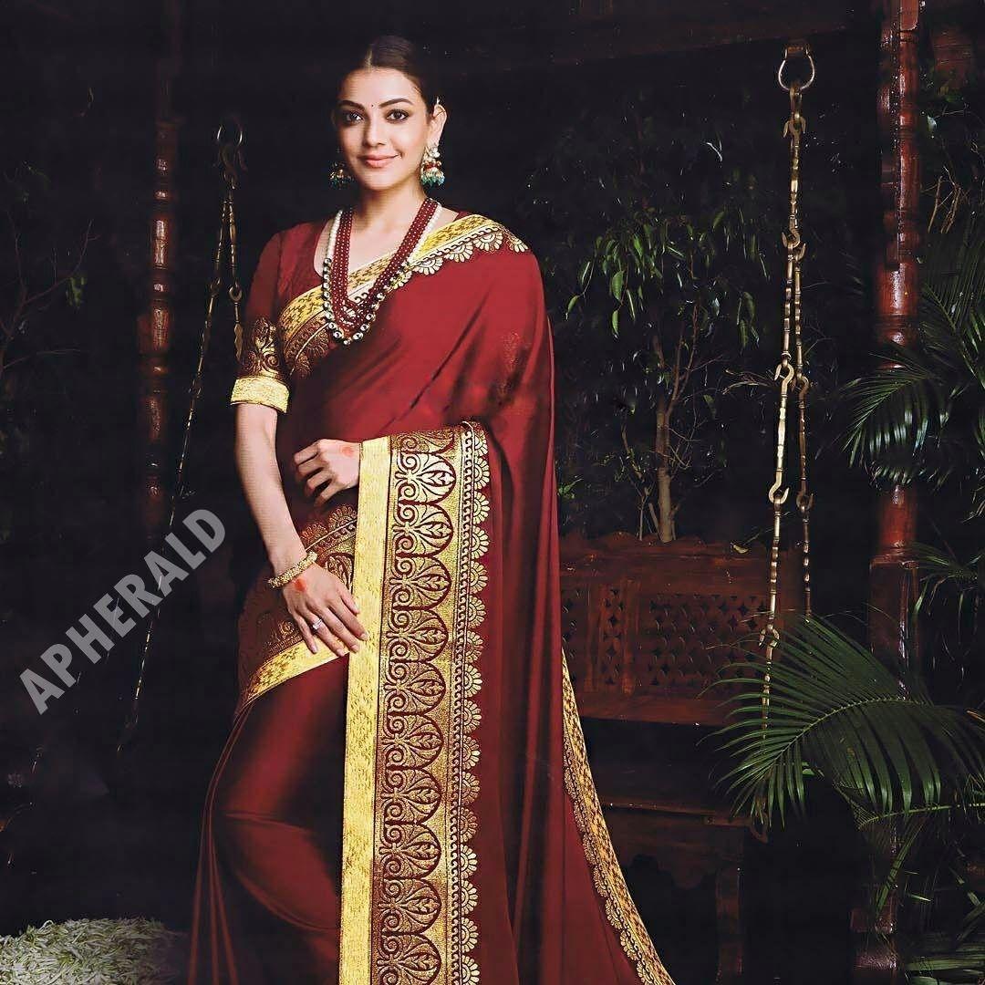 20 PHOTOS: Kajal Agarwal's looking like an eternal beauty in this traditional attire