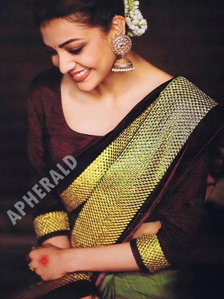 20 PHOTOS: Kajal Agarwal's looking like an eternal beauty in this traditional attire