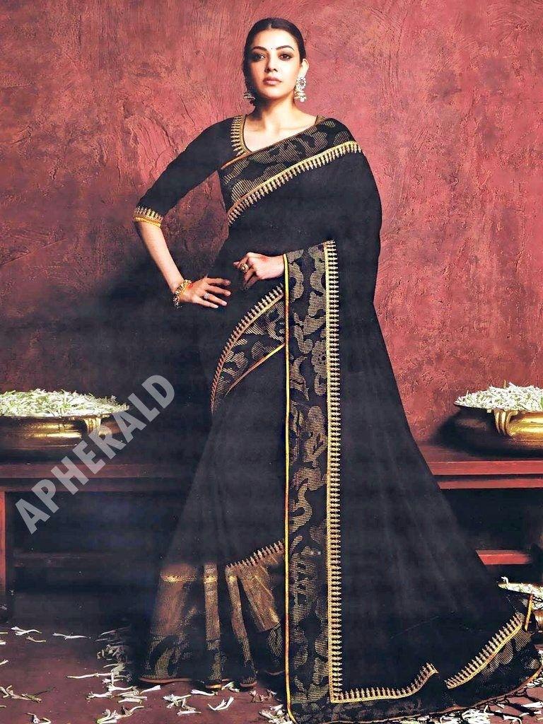 20 PHOTOS: Kajal Agarwal's looking like an eternal beauty in this traditional attire