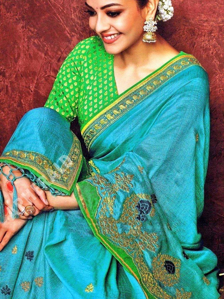 20 PHOTOS: Kajal Agarwal's looking like an eternal beauty in this traditional attire