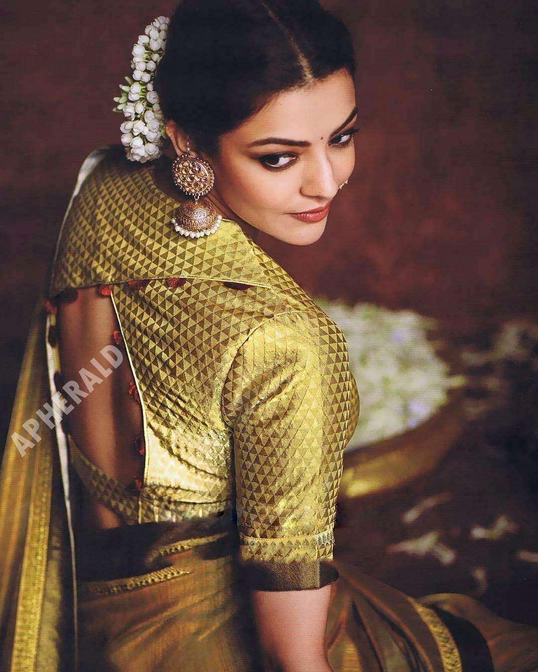 20 PHOTOS: Kajal Agarwal's looking like an eternal beauty in this traditional attire