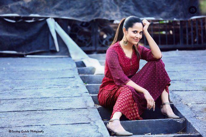 2018: TV Anchor Anasuya Bharadwaj Latest Stills