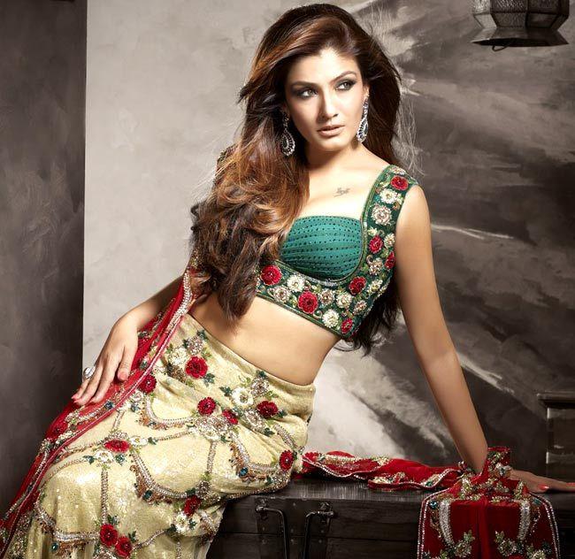 30+ Raveena Tandon Looks Elegantly H0T In A Saree & Latest Photos