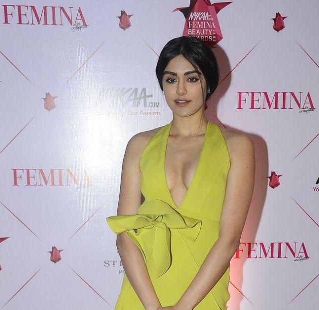 Actress Adah Sharma Hot Stills at Femina Beauty Awards 2017