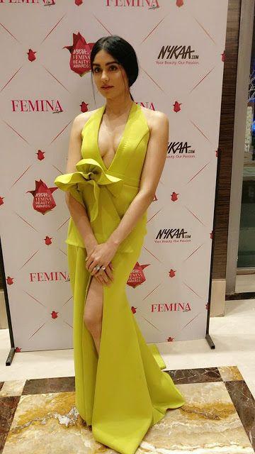 Actress Adah Sharma Hot Stills at Femina Beauty Awards 2017