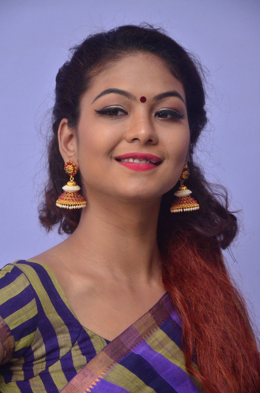 Actress Aditi Myakal Saree Stills