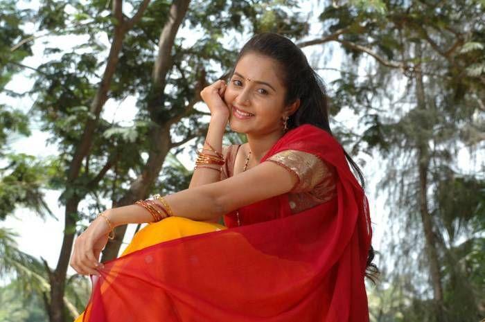 Actress Bhama Stills In Black Half Saree