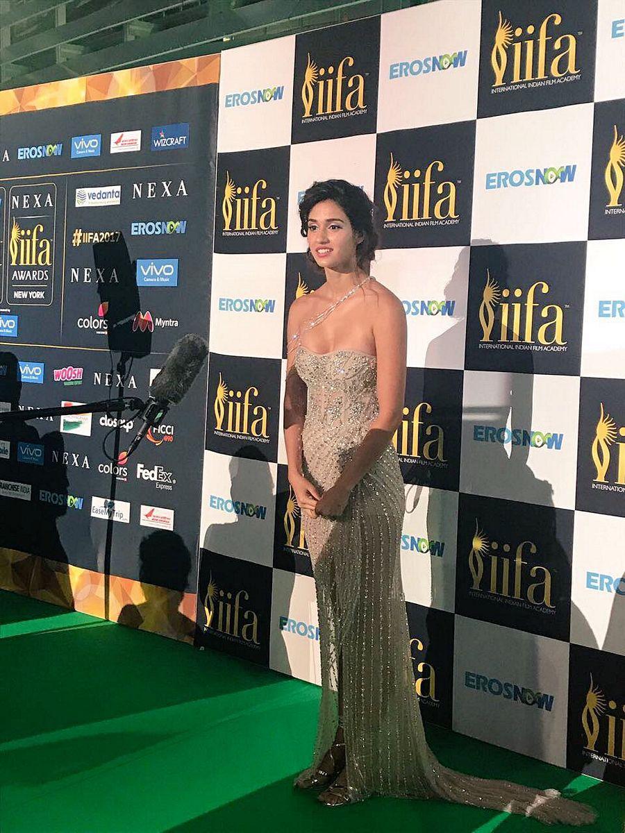 Actress Disha Patani Hot Stills at IIFA Awards 2017