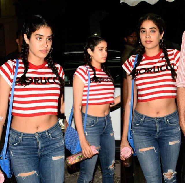 Actress Janhvi Kapoor Latest Stills 2018