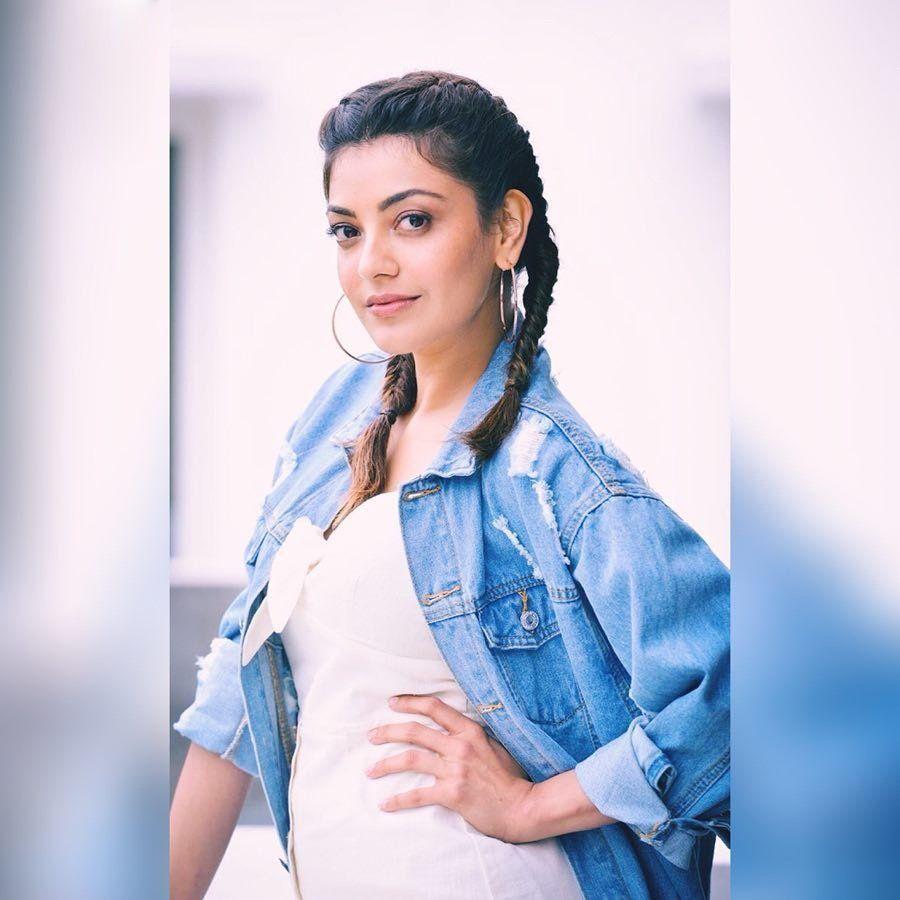 Actress Kajal Aggarwal looks cool in this denims