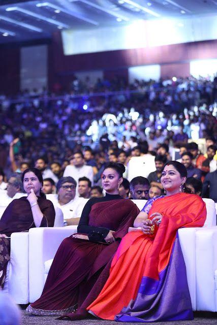 Actress Keerthy Suresh Stills at Agnyaathavaasi Audio Launch