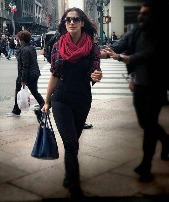 Actress Laxmi Raai enjoying the holiday vacation Unseen Photos