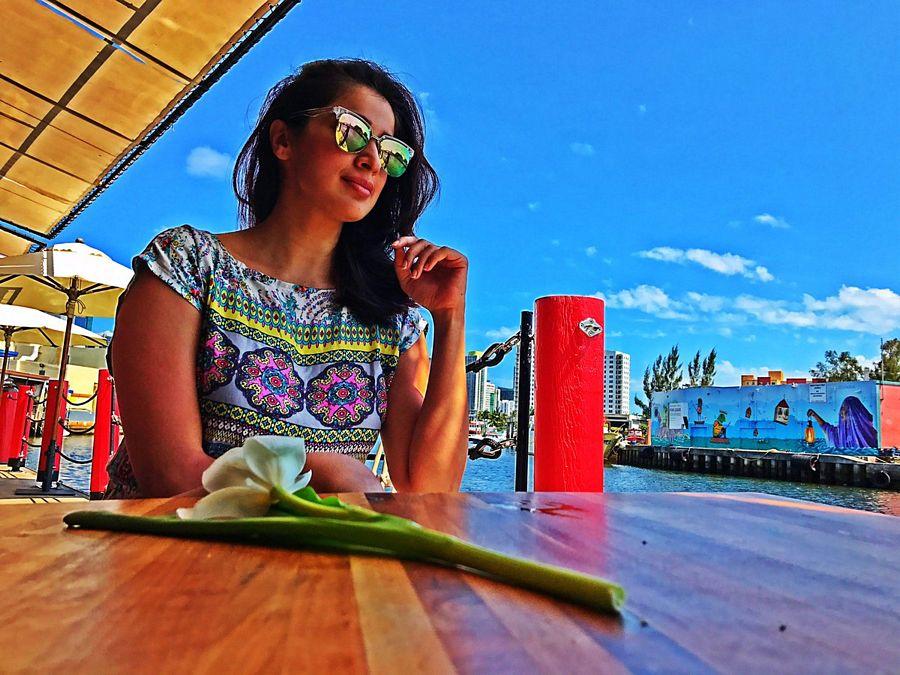 Actress Laxmi Raai enjoying the holiday vacation Unseen Photos
