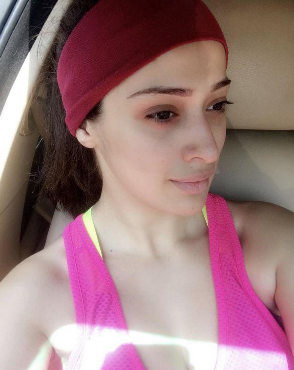 Actress Laxmi Raai enjoying the holiday vacation Unseen Photos