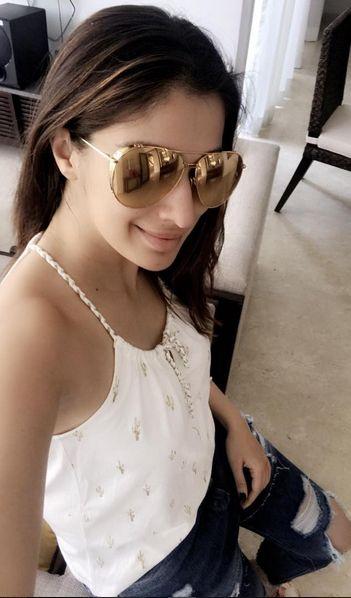 Actress Laxmi Raai enjoying the holiday vacation Unseen Photos