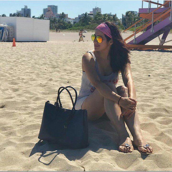 Actress Laxmi Raai enjoying the holiday vacation Unseen Photos