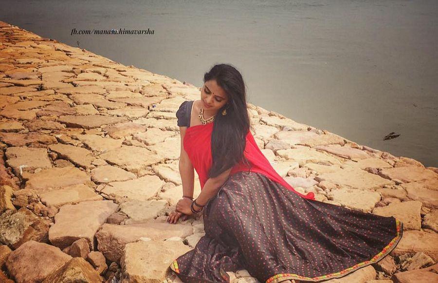 Actress Manasa Himavarsha Latest Unseen Photos