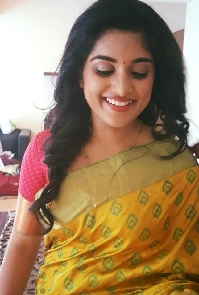 Actress Nivetha Thomas Latest Saree Photo Stills