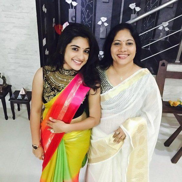 Actress Nivetha Thomas Latest Saree Photo Stills