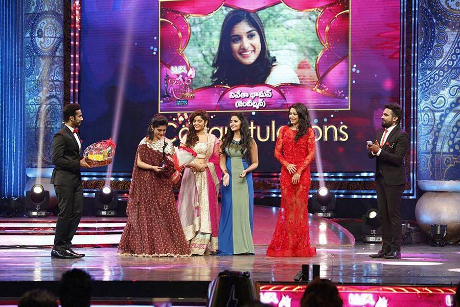 Actress Nivetha Thomas Stills at Zee Apsara Awards 2017