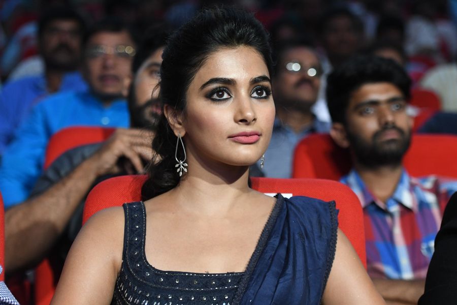 Actress Pooja Hegde at Duvvada Jagannadham Audio Launch Photos