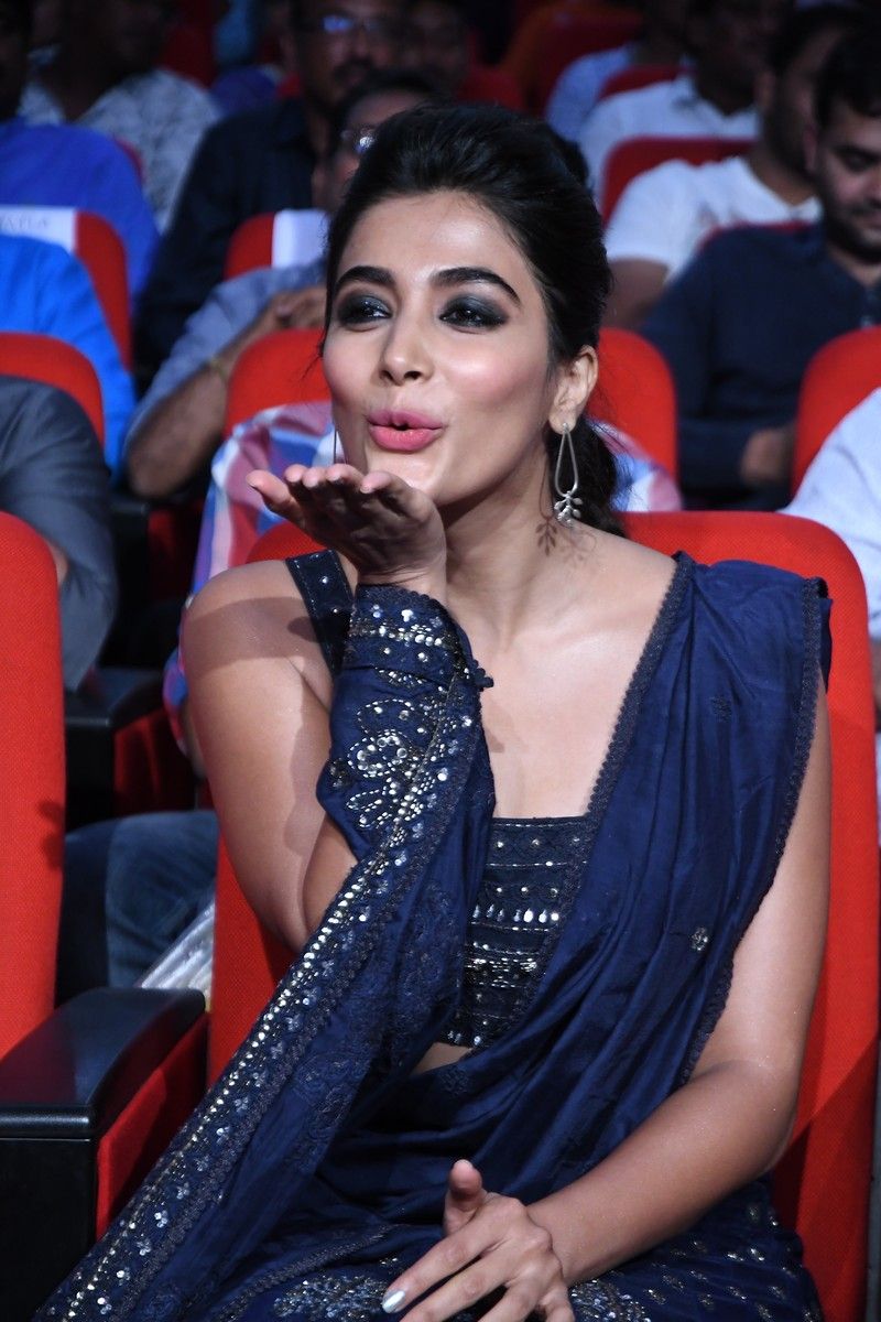 Actress Pooja Hegde at Duvvada Jagannadham Audio Launch Photos