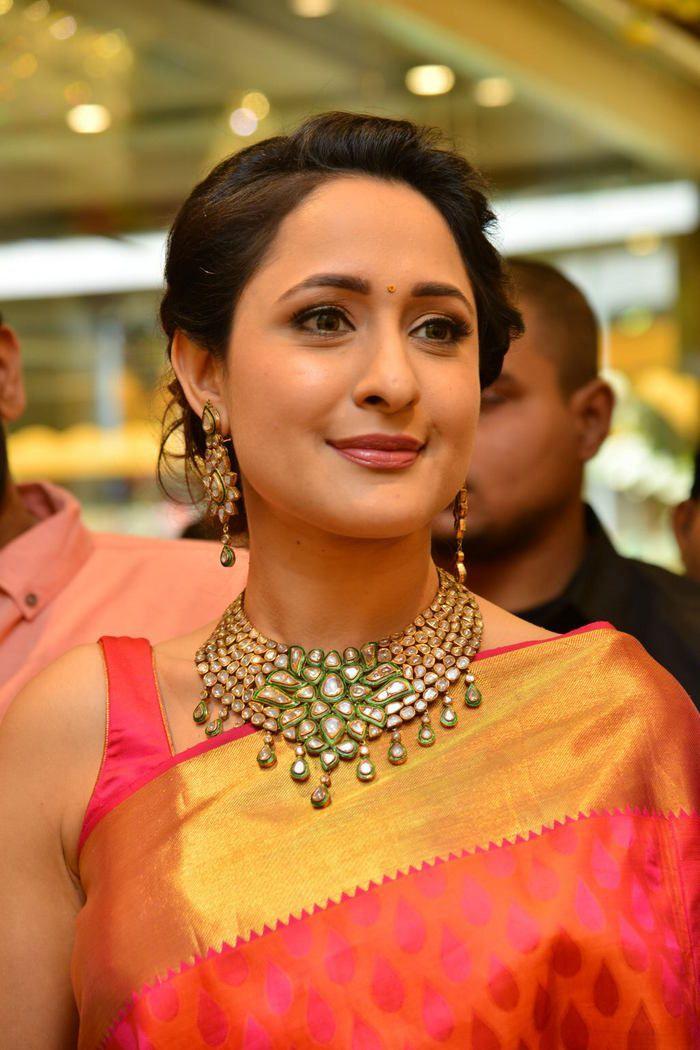 Actress Pragya Jaiswal Latest Saree Photo Stills