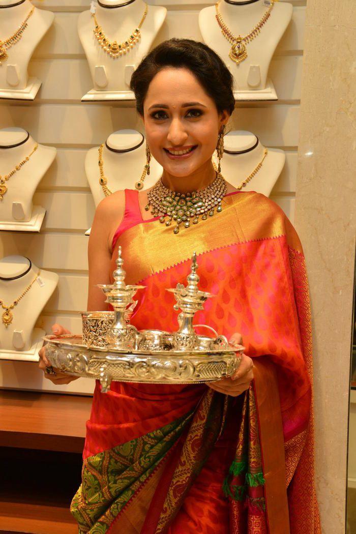 Actress Pragya Jaiswal Latest Saree Photo Stills