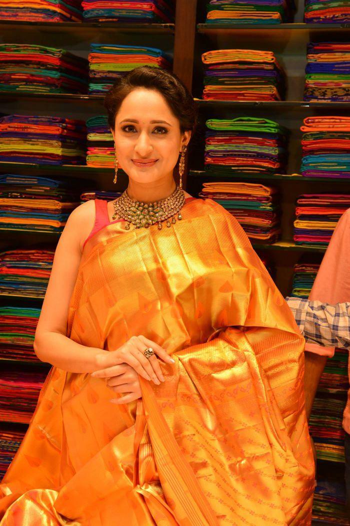 Actress Pragya Jaiswal Latest Saree Photo Stills