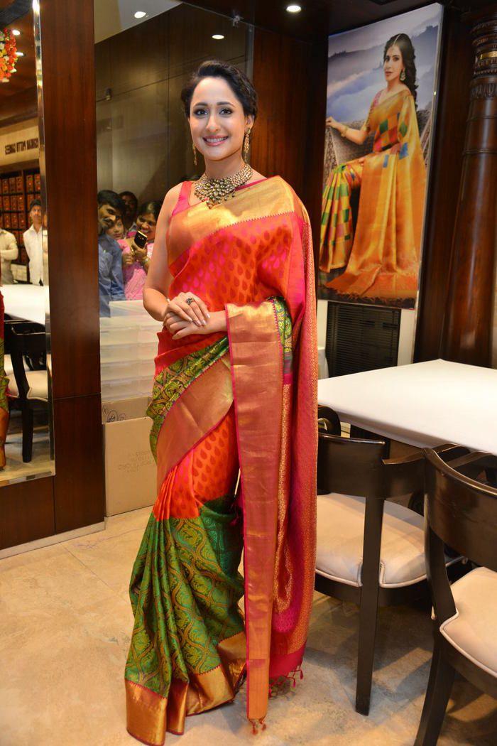 Actress Pragya Jaiswal Latest Saree Photo Stills