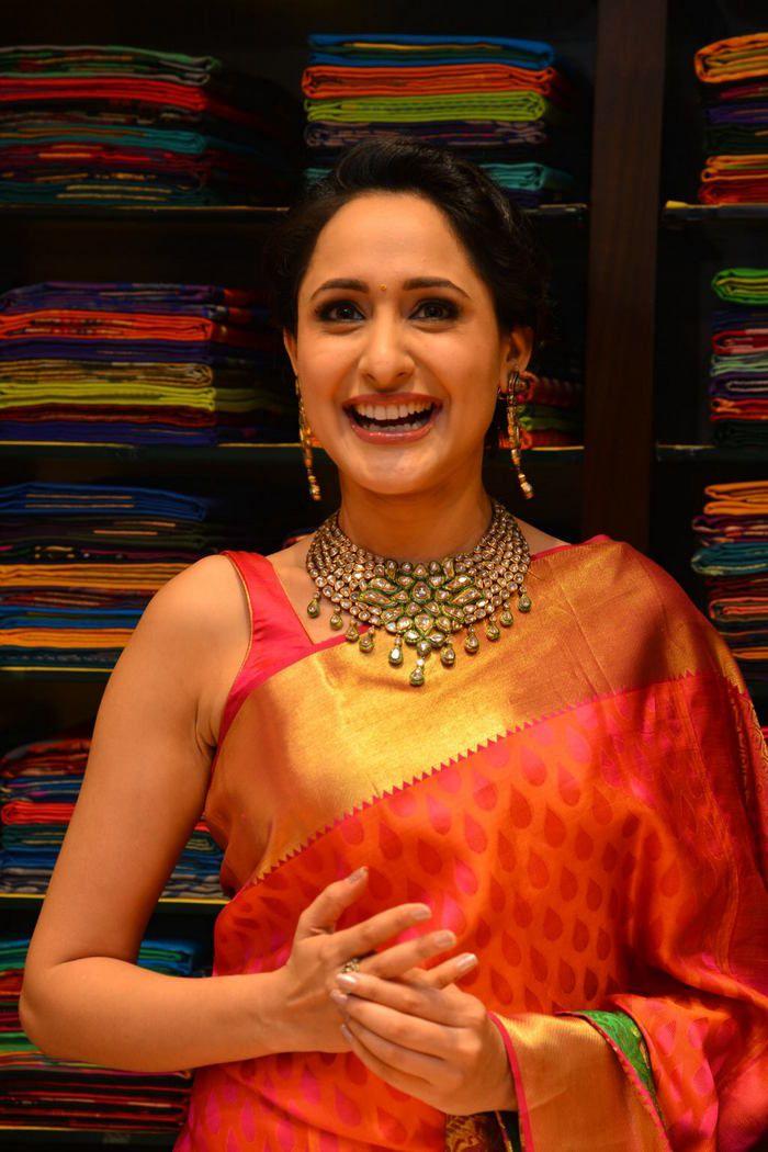 Actress Pragya Jaiswal Latest Saree Photo Stills