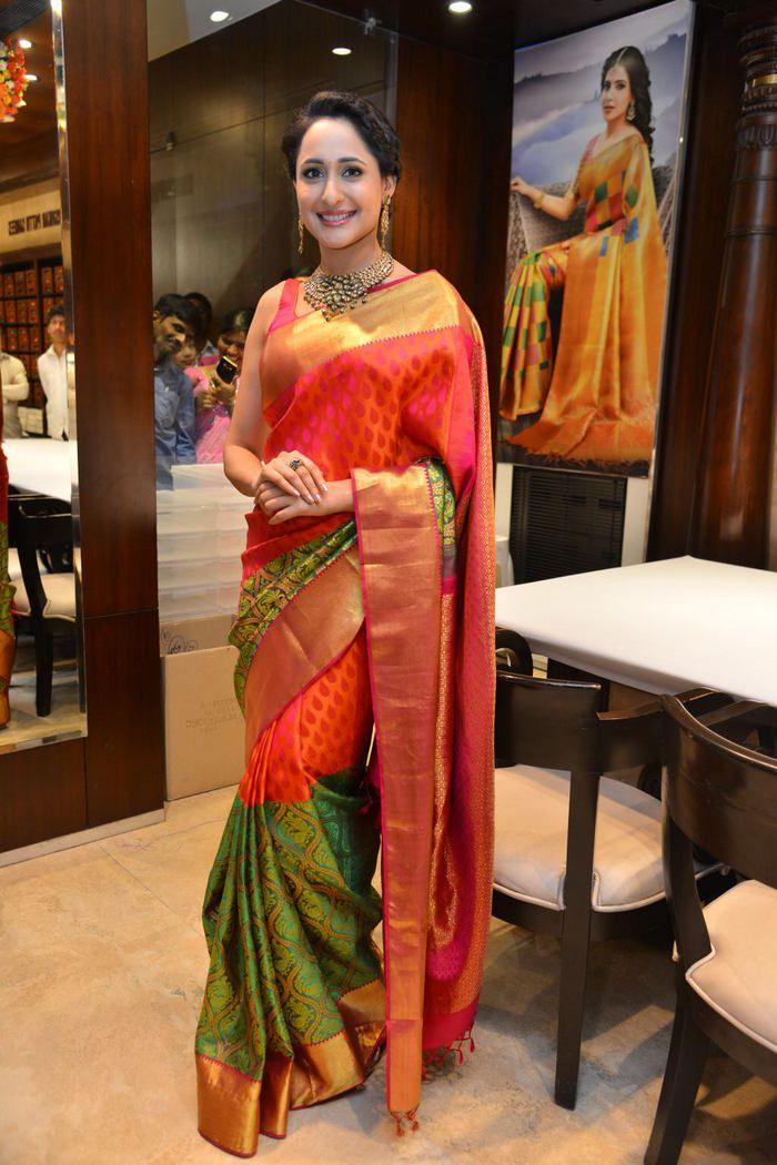 Actress Pragya Jaiswal Latest Saree Photo Stills